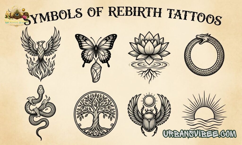 Symbols Of Rebirth Tattoos