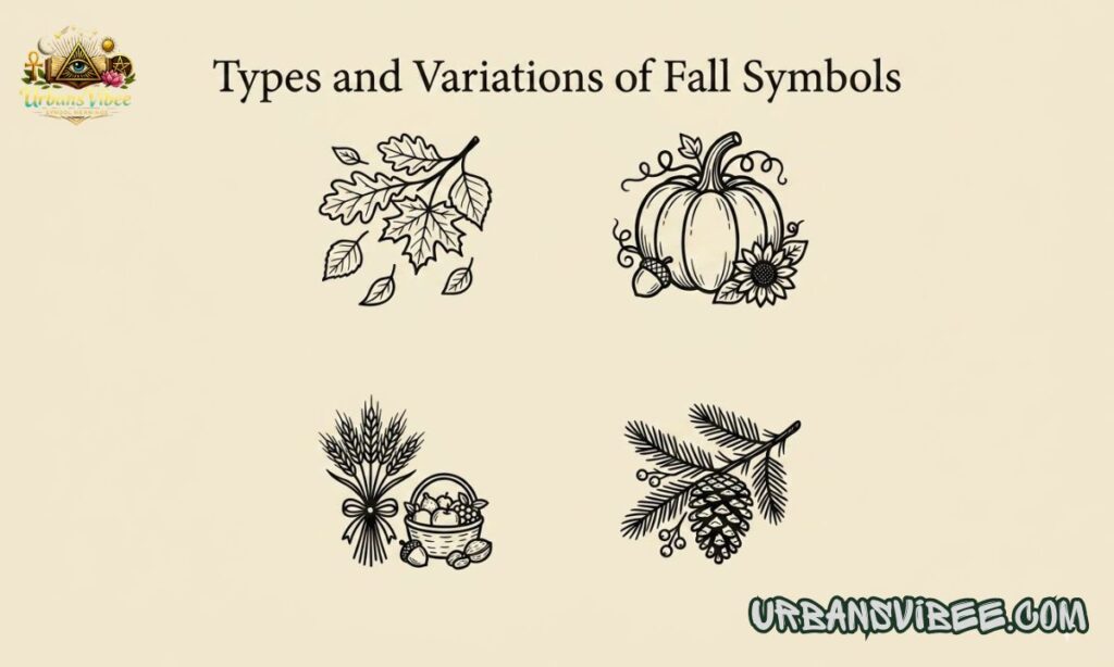 Types and Variations of Fall Symbols