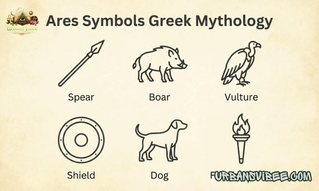 Ares Symbols Greek Mythology
