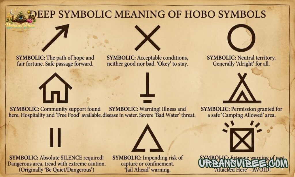 Deep Symbolic Meaning of Hobo Symbols