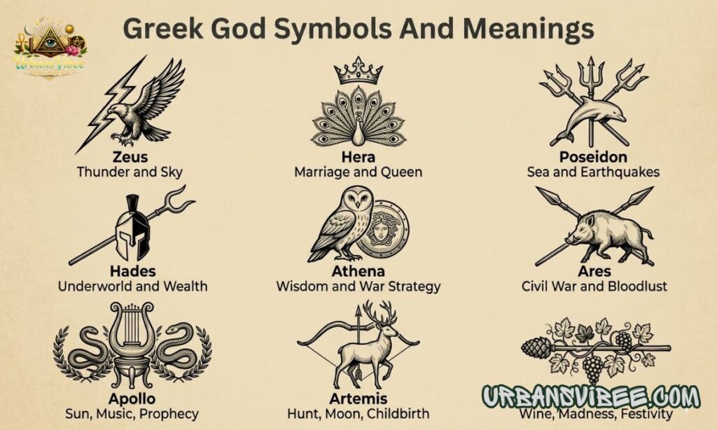 Greek God Symbols And Meanings