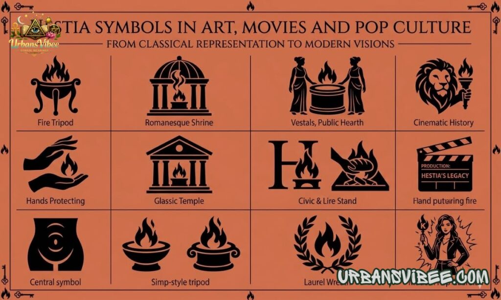 Hestia Symbols in Art, Movies and Pop Culture