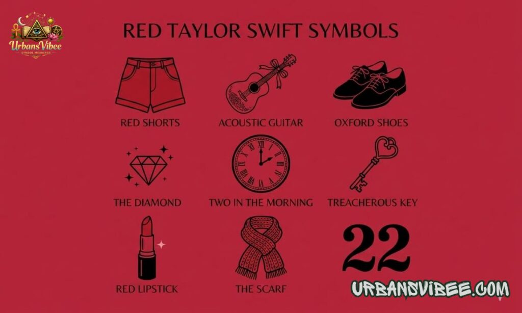 Red Taylor Swift Symbols