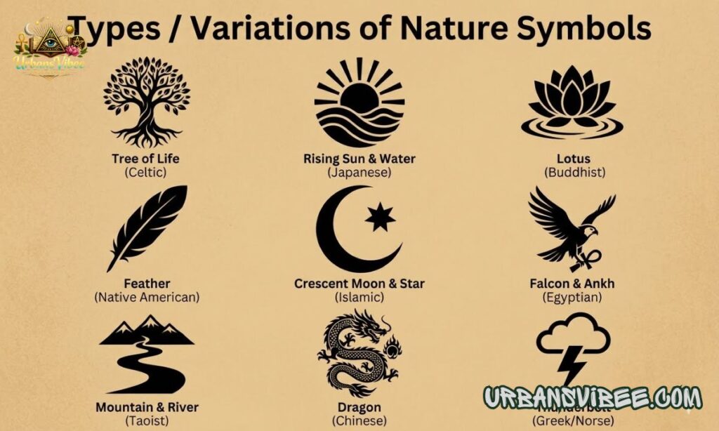 Types / Variations of Nature Symbols