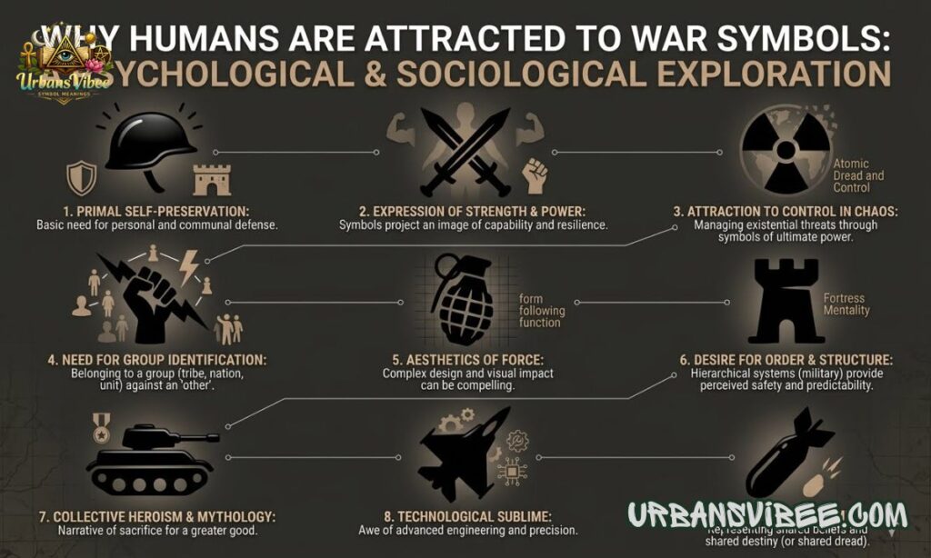 Why Humans Are Attracted to War Symbols