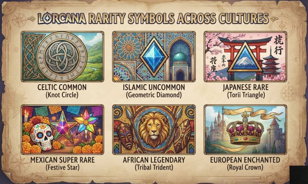 Lorcana Rarity Symbols Across Cultures
